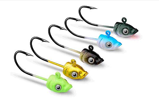 HOKKAIDO STRIKE 5 Adet,5 Farklı Renk,Her Renkden 1'er Adet,Jig Head