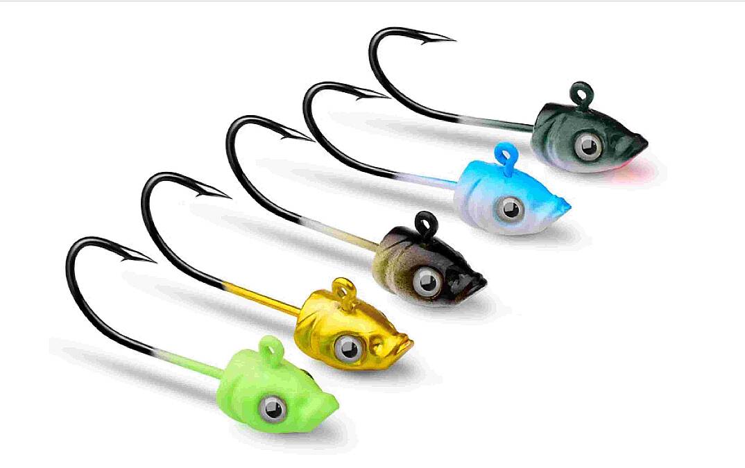 HOKKAIDO STRIKE 5 Adet,5 Farklı Renk,Her Renkden 1'er Adet,Jig Head - 1