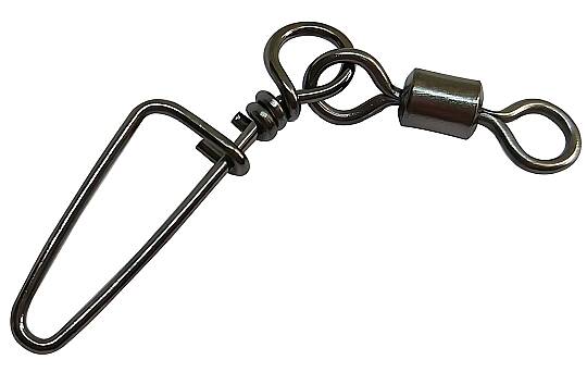 HOKKAIDO STRIKE Nikel Kaplamalı,Klipsli Fırdöndüler,(Rolling Swivel Coastlock Snap) - 4