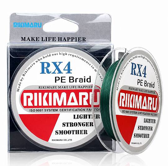 RIKIMARU Yeşil,RX4-4 Katlı,150 Metre,Lrf,İp,Örgü,İpek Misinalar - 2