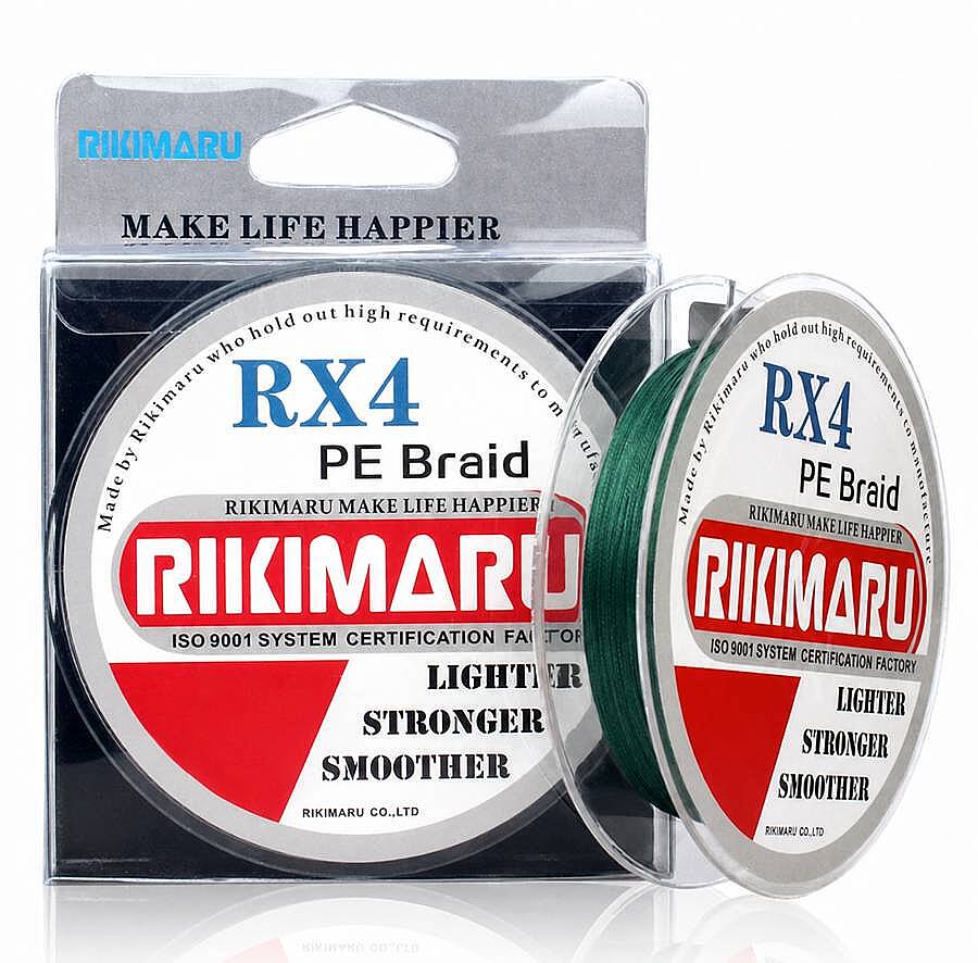RIKIMARU Yeşil,RX4-4 Katlı,150 Metre,Lrf,İp,Örgü,İpek Misinalar - 2
